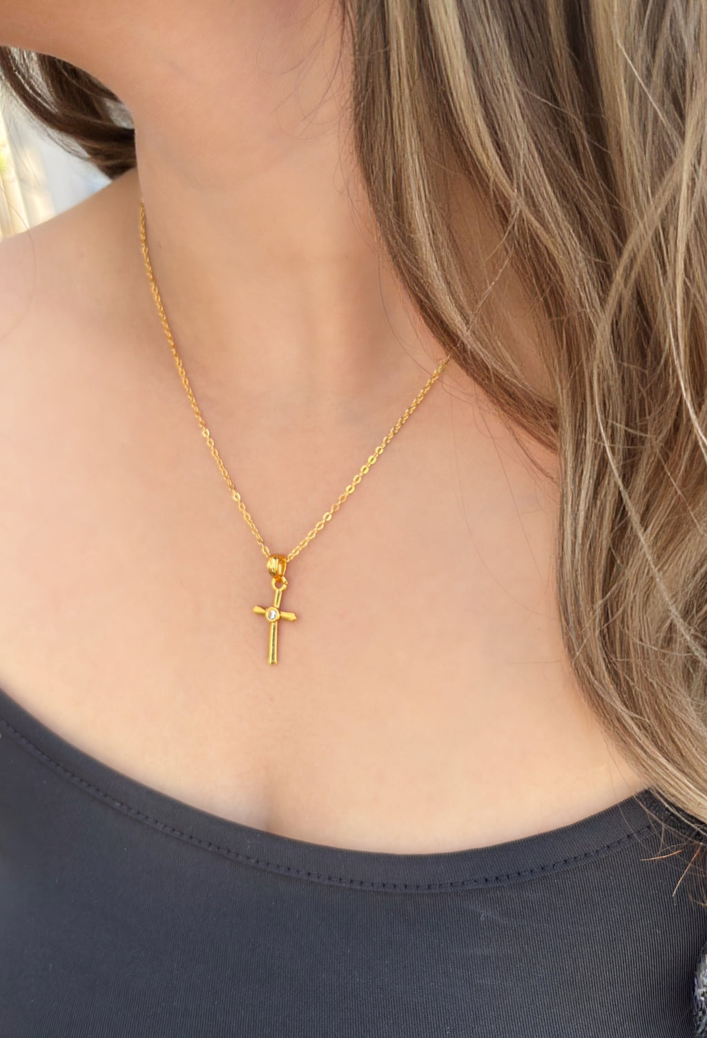 Celestia Cross Pendant