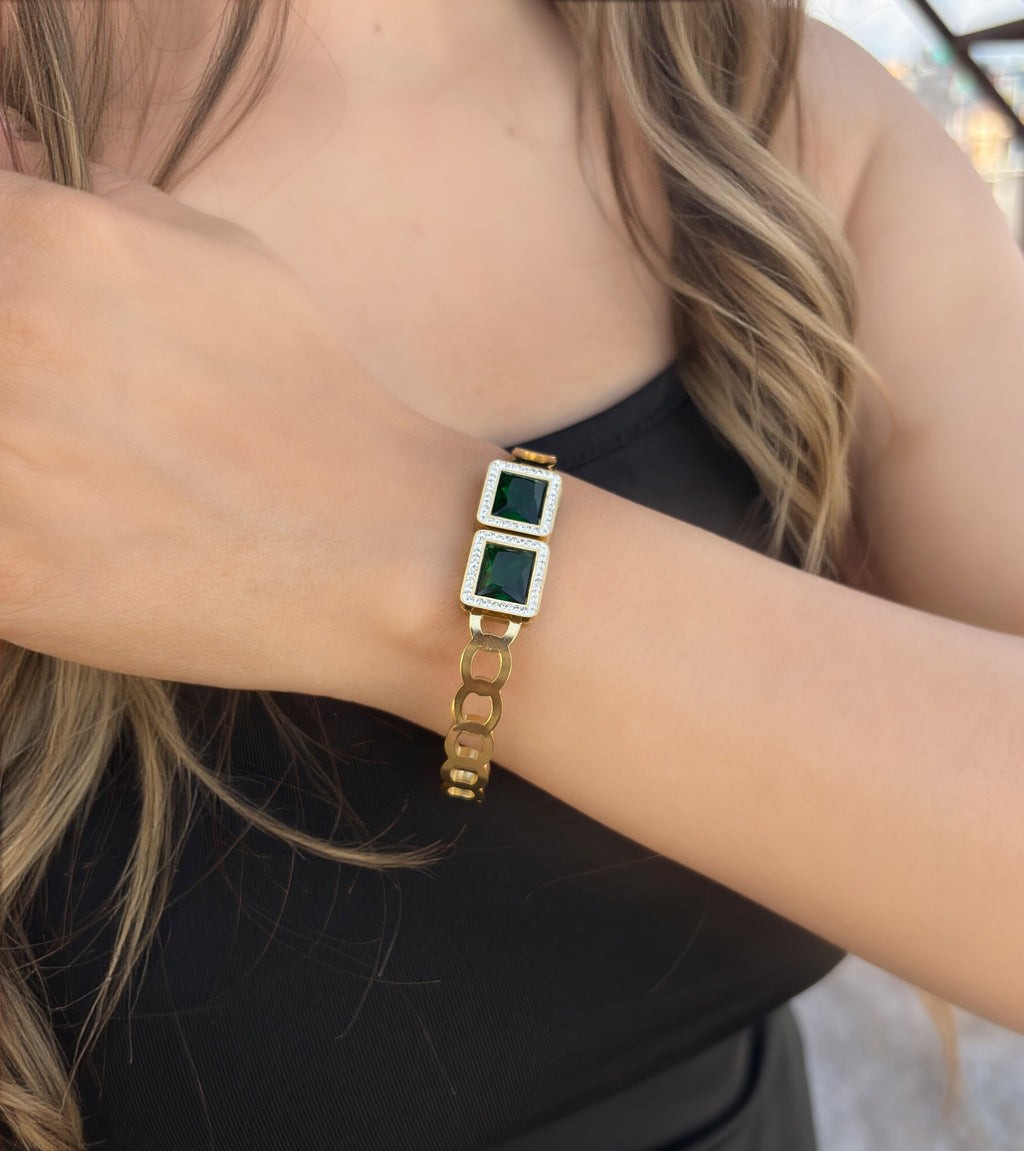 Emerald Grace Bracelet