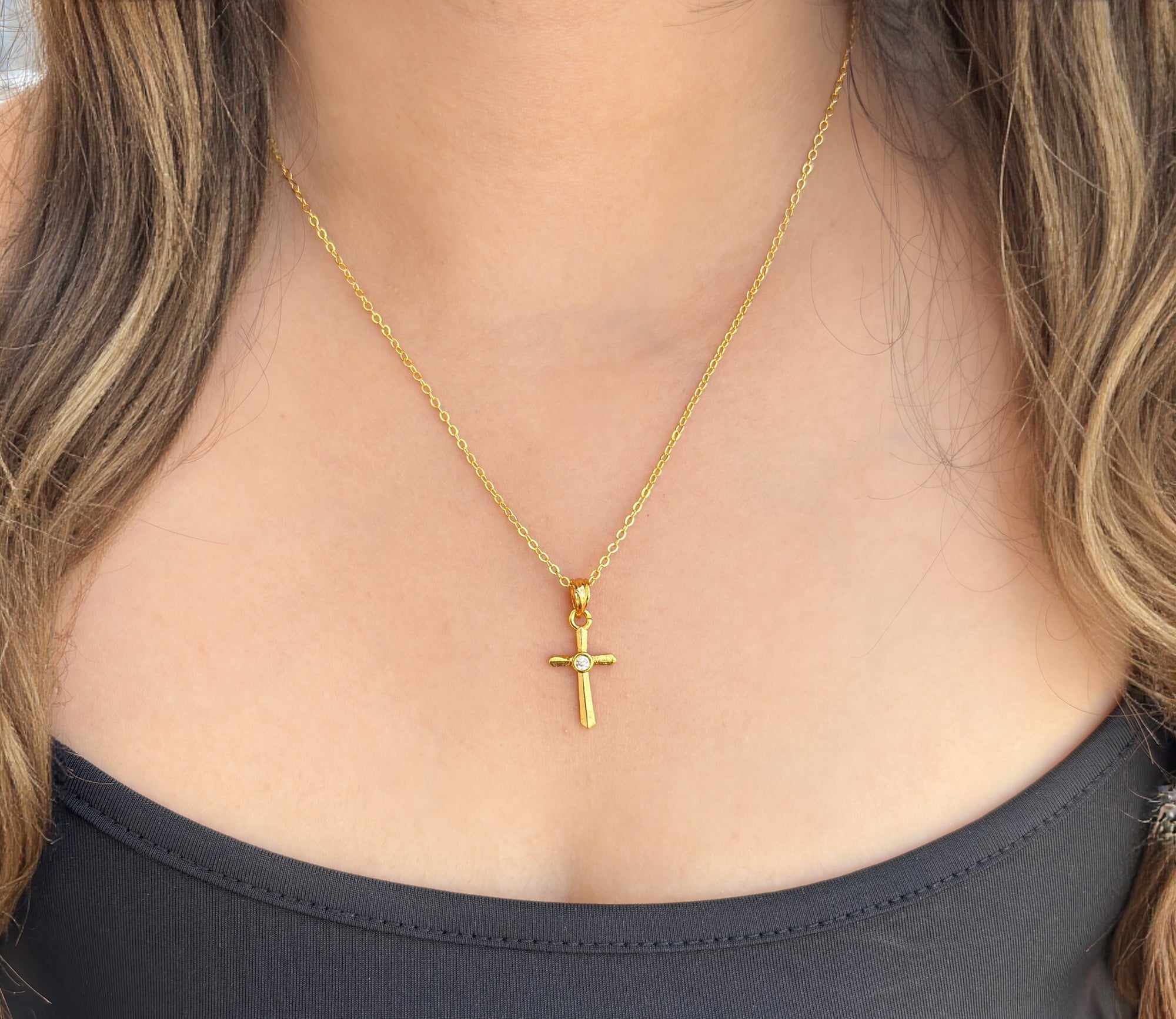 Celestia Cross Pendant