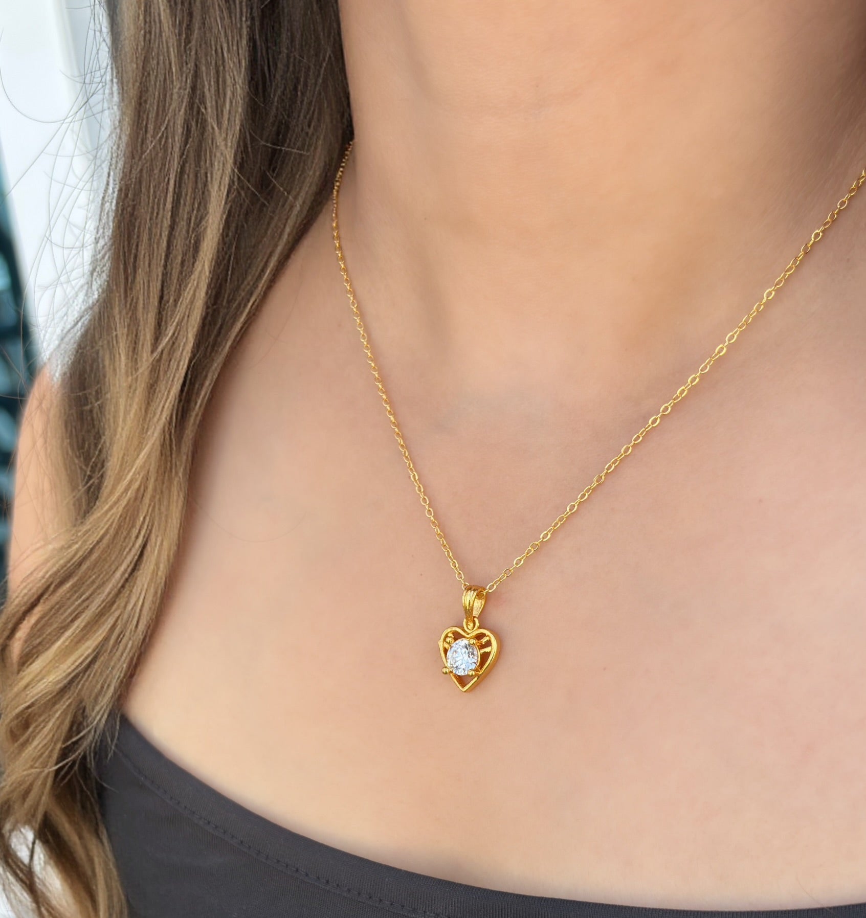 Celeste Heart Pendant