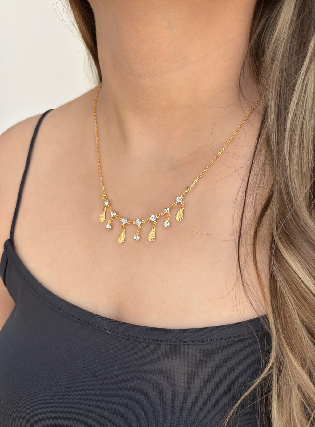 Celeste Drop Necklace
