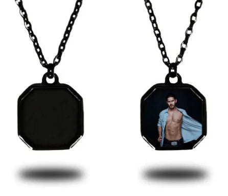 Magic Necklace with Personalized Geometric Pendant (One)