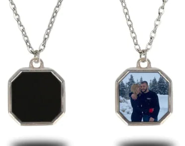 Magic Necklace with Personalized Geometric Pendant (One)