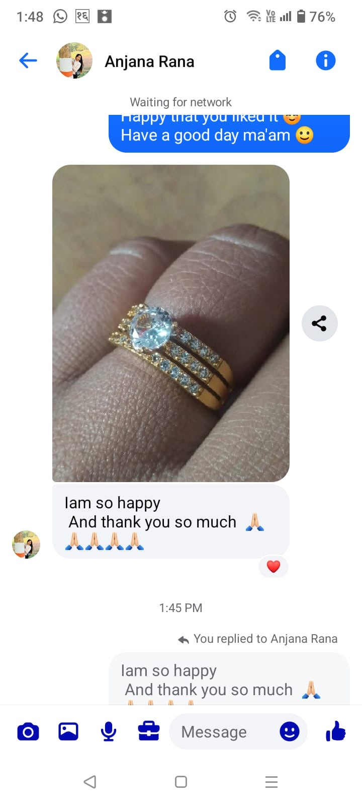 Customer testimonial 6