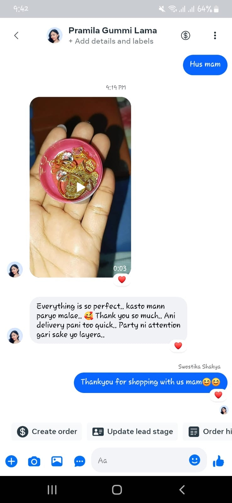 Customer testimonial 15