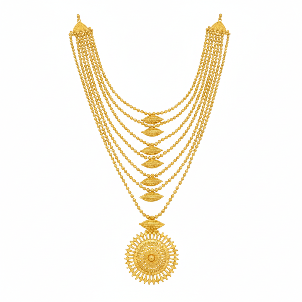 Flat lay rani haar product image