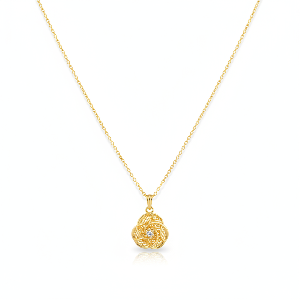 Floral Grace Pendant
