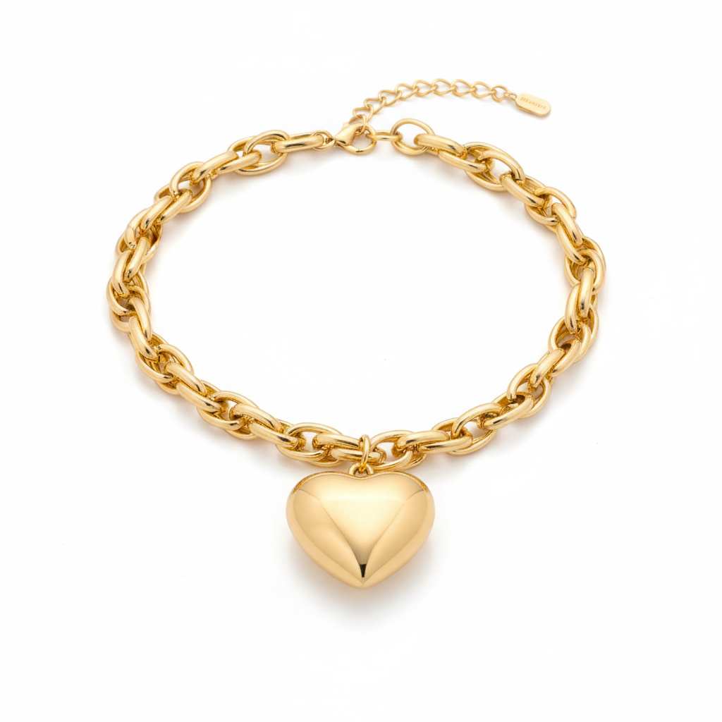 Hip Hop Love Pendant Necklace