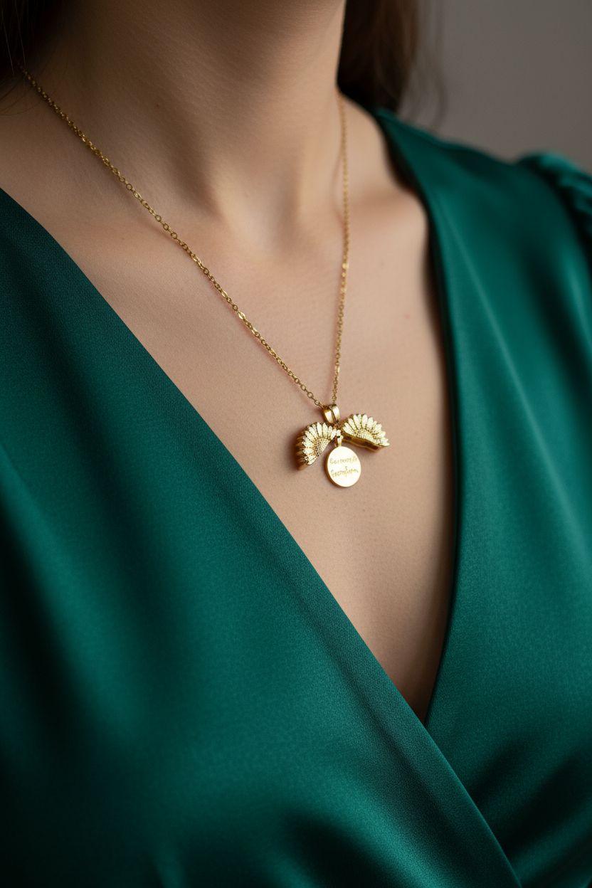 Openable ( You are My sunshine Pendant )